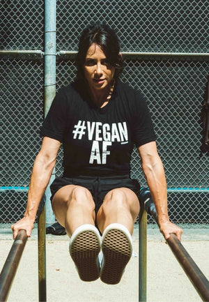 #VeganAF shirt original vegan design 